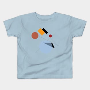 Art Deco Bauhaus Abstract Kids T-Shirt